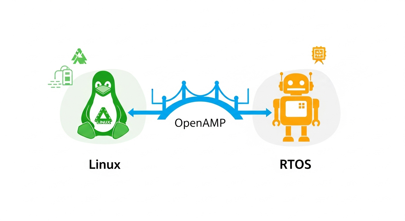 OpenAMPのイメージ